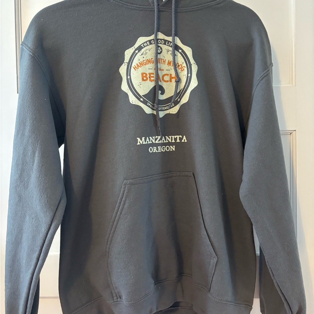 Gildan Dark Gray Manzanita Oregon Hoodie